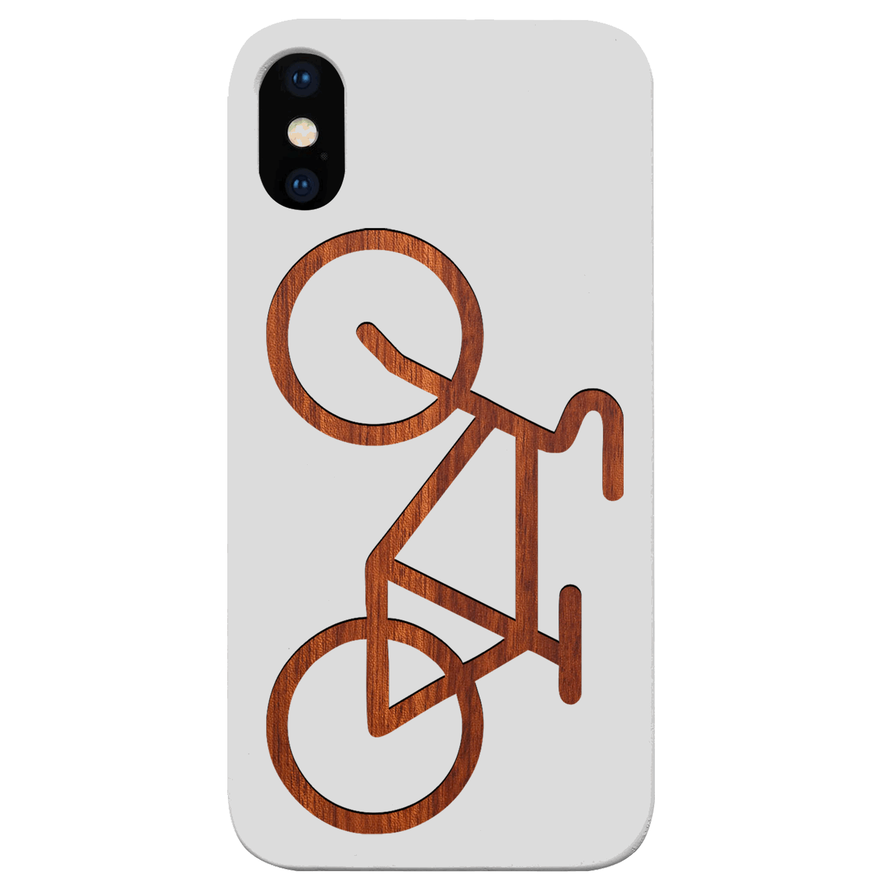Bicycle - Engraved Wood Phone Case