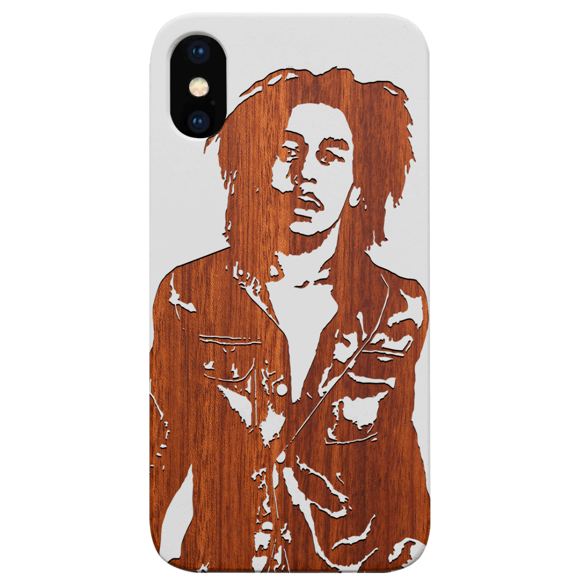 Bob Marley 2 - Engraved Wood Phone Case