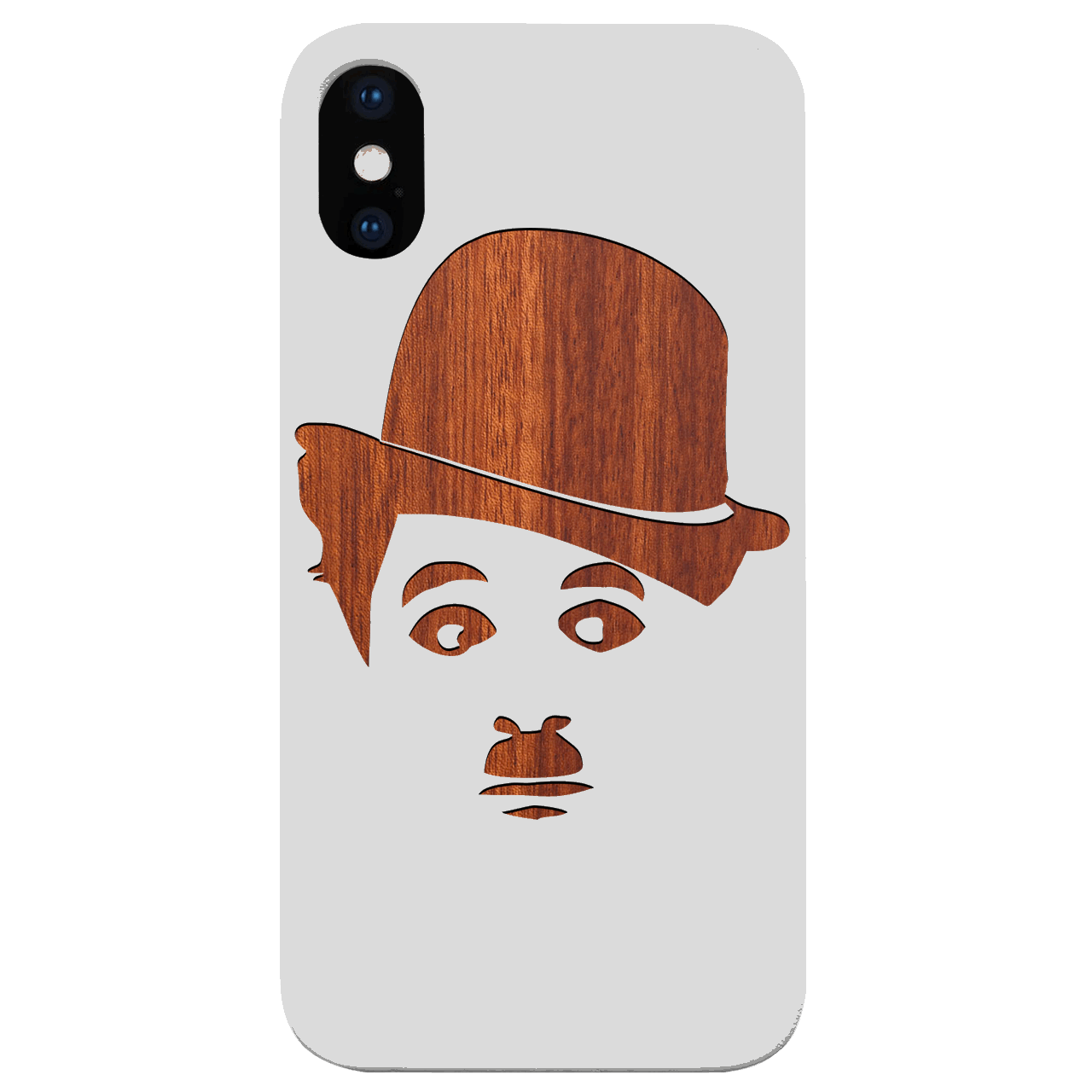 Charlie Chaplin 1 - Engraved Wood Phone Case