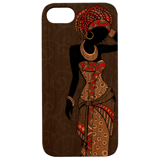 African Woman - UV Color Printed
