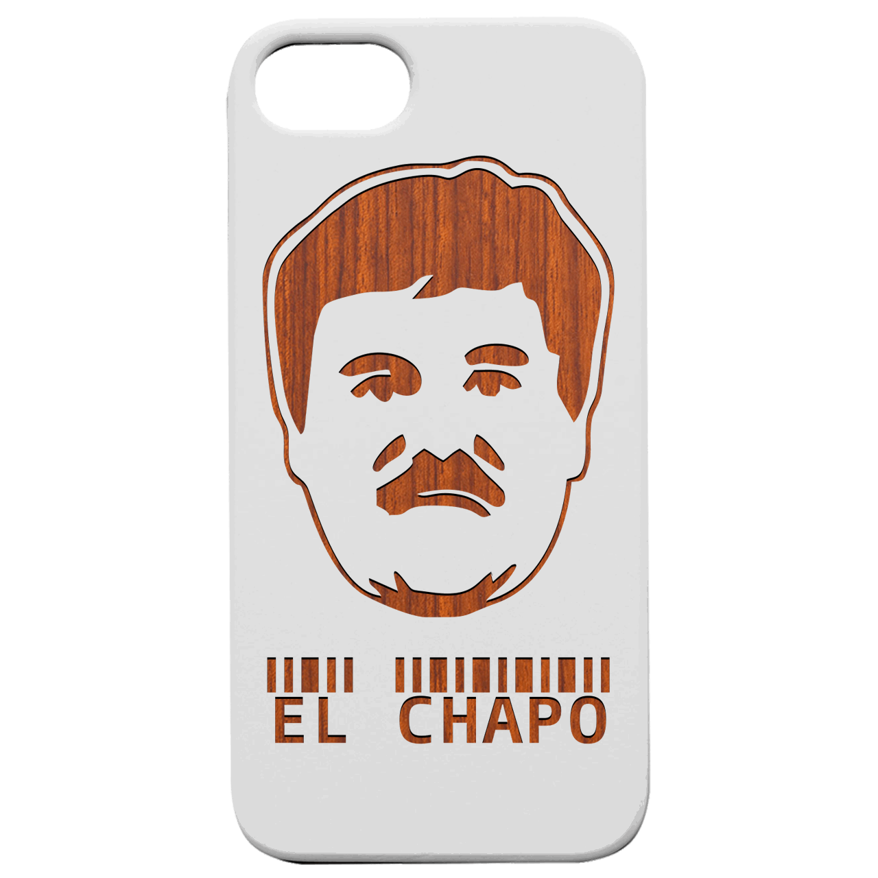 El Chapo - Engraved Wood Phone Case