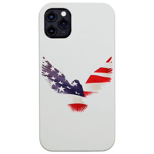 Flag Bird - UV Color Printed Wood Phone Case