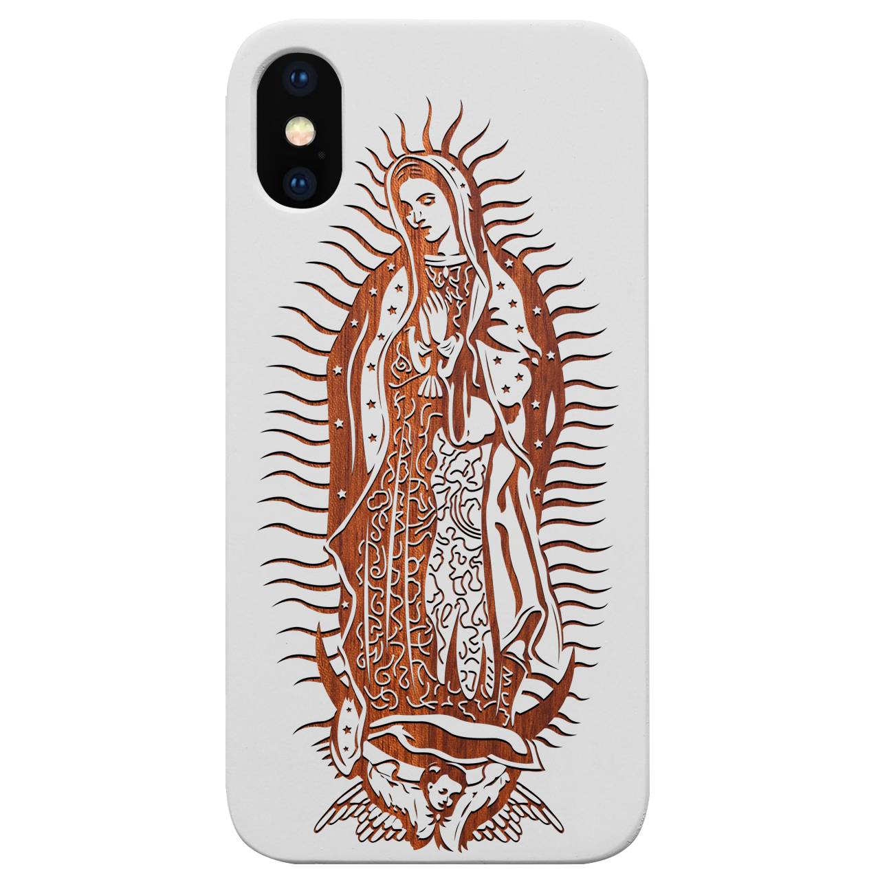 Guadalupe - Engraved Wood Phone Case