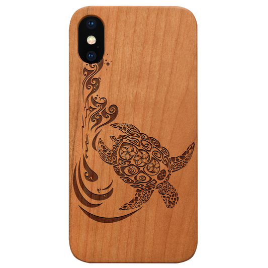 Hawaiian Turtle 3 - Engraved