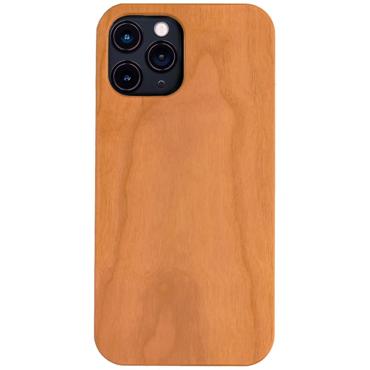 Customize iPhone 12 Pro Max Wood Phone Case - Upload Your Photo and Design