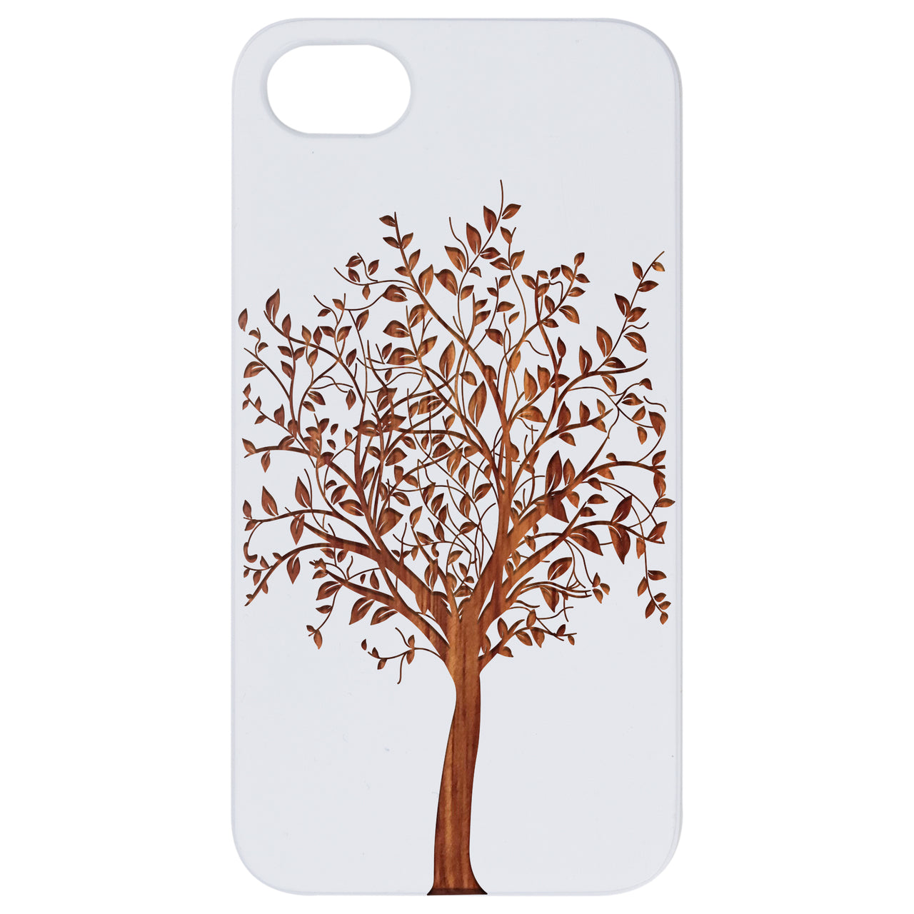 Tree 1 - Engraved Wood Phone Case