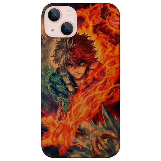My Hero Academia 3 - UV Color Printed Wood Phone Case
