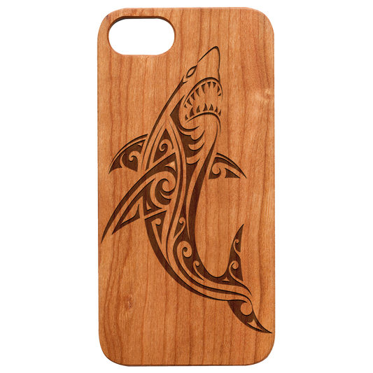 Tribal Shark - Engraved