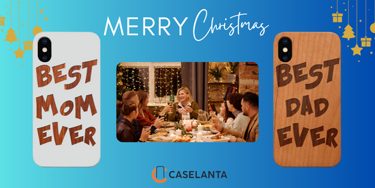 Best Christmas Gifts for Family Members Engraved Wood Phone Cases