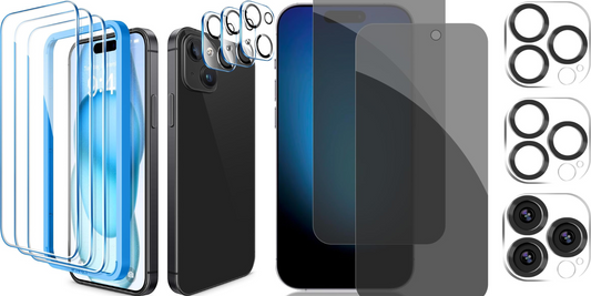 Best Screen and Lens Protector for iPhone 15/15 Plus/15 Pro/15 Pro Max