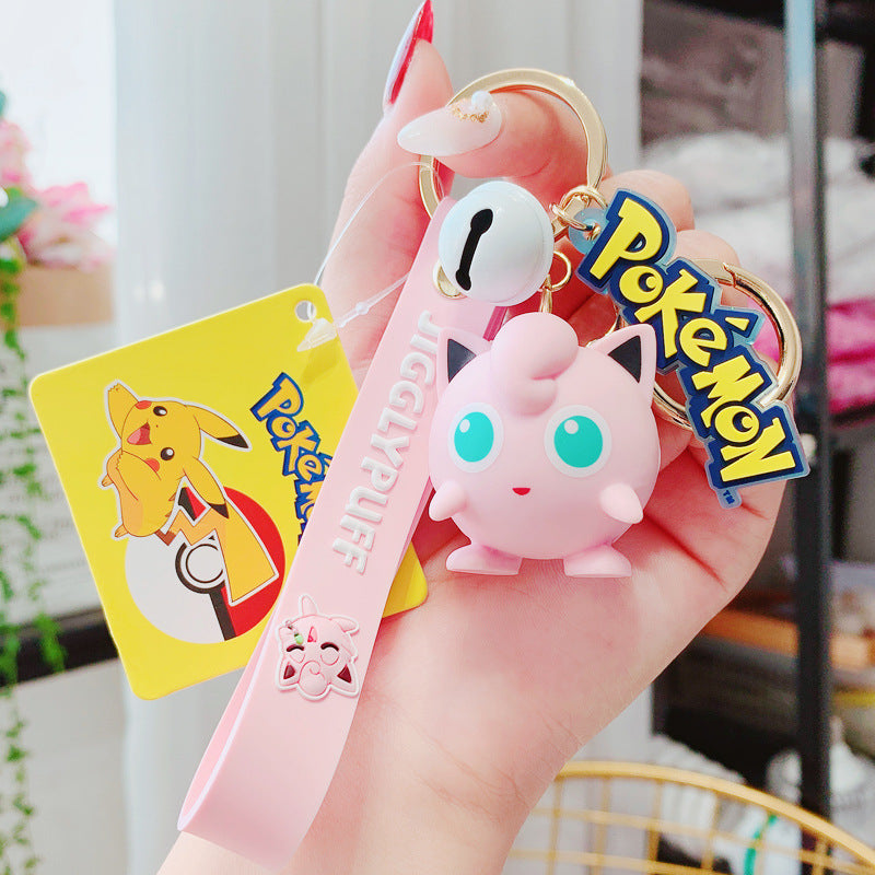 Pokemon Keychain Pendant Cartoon Cute Doll Creative Girls