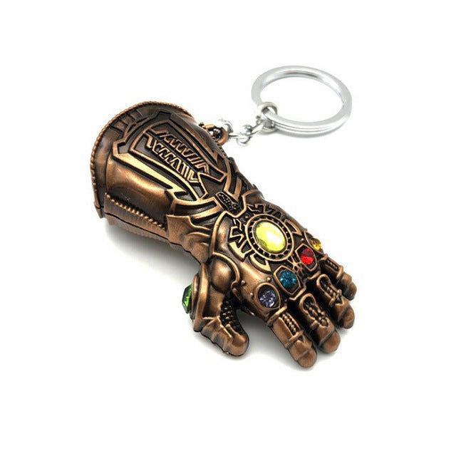 New Avengers Alliance 3 Marvel Infinity War Thanos Gloves Fist Keychain