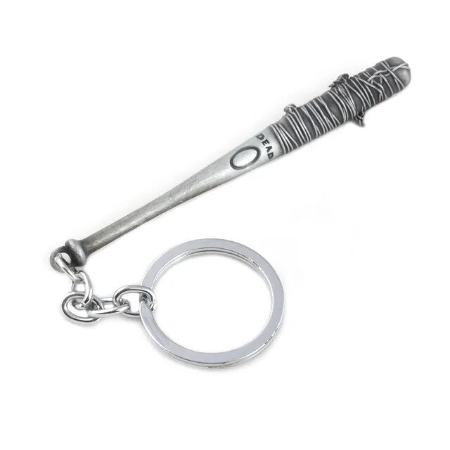 The Walking Dead Keychain Negan's Bat LUCILLE Keyring