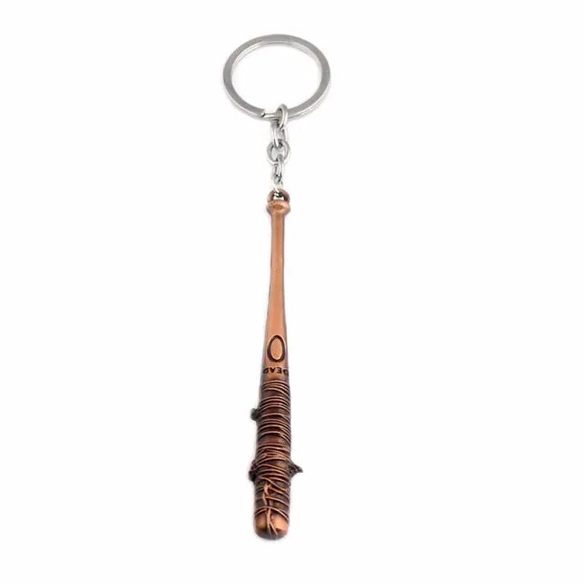 The Walking Dead Keychain Negan's Bat LUCILLE Keyring