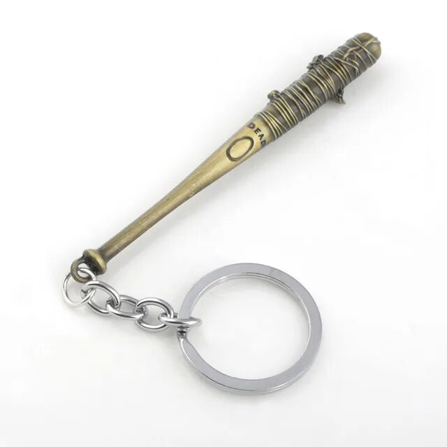 The Walking Dead Keychain Negan's Bat LUCILLE Keyring