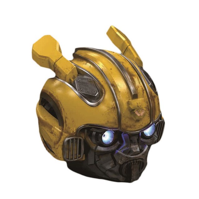 Transformers Bumblebee Helmet Wireless Bluetooth 5.0 Speaker With Fm Radio Support Usb Mp3 TF for Kids