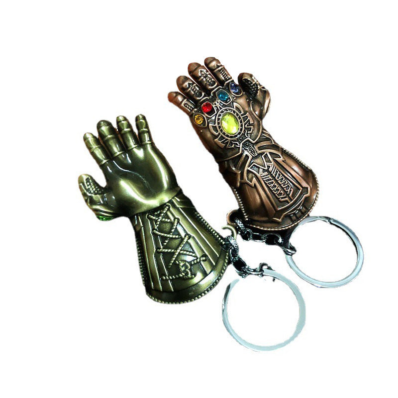 New Avengers Alliance 3 Marvel Infinity War Thanos Gloves Fist Keychain