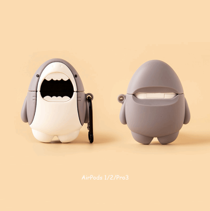 Suitable for Airpods Pro Protective Case Cartoon Silicone Apple 2/3 Generation 3 Bluetooth Headset Protective Case