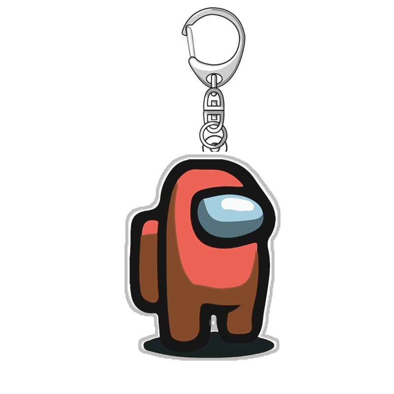 Among Us Keychain Acrylic Colourful Christmas Gift