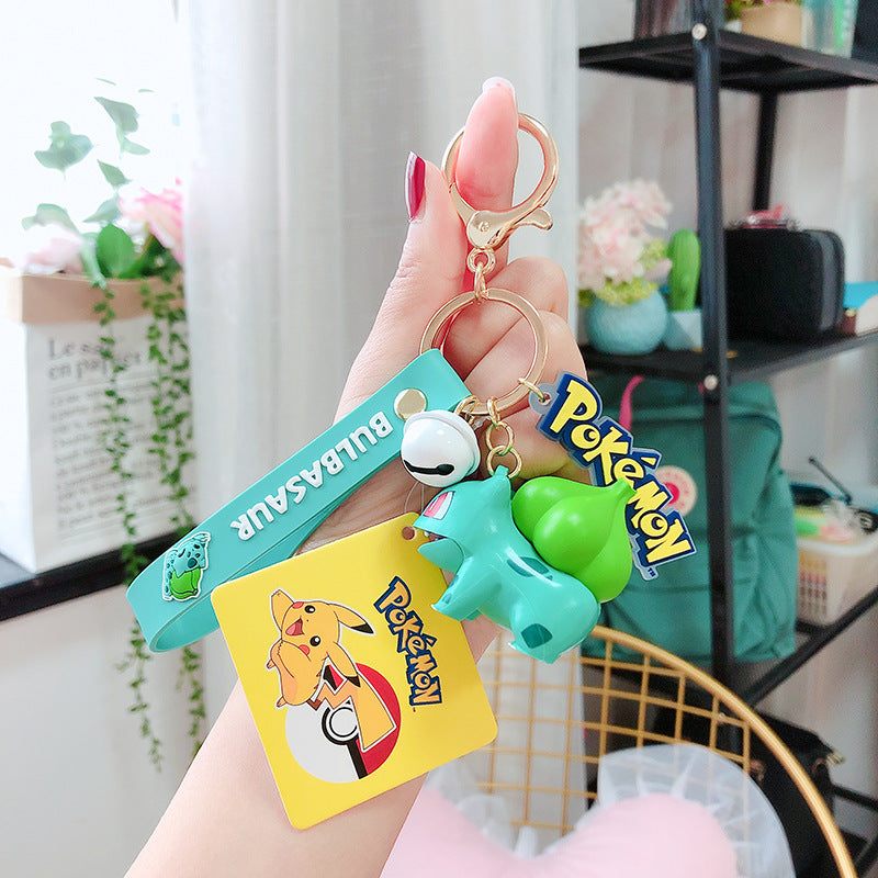 Pokemon Keychain Pendant Cartoon Cute Doll Creative Girls