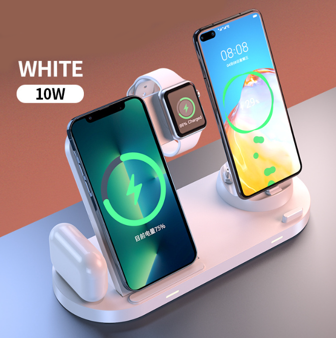 Wireless charger fast charging suitable for iPhone wireless charging watch earphones 3in1 wireless charging