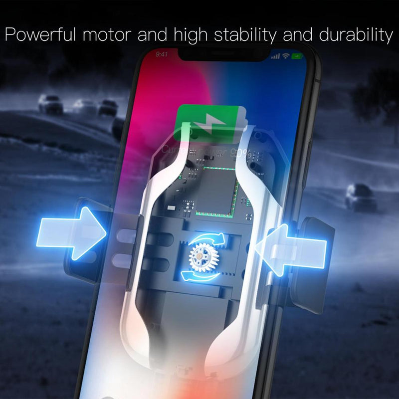 JAKCOM CH2 Smart Wireless Car Charger Holder Hot Sale in Holders As Qi Fast Charging with LED Indicator Holder Accessories