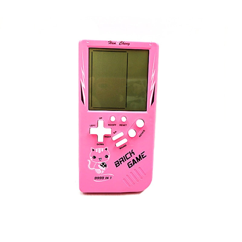 Portable Game Console Tetris Handheld Game Players LCD Screen Electronic Game Toys Pocket Game Console Classic Childhood Gift