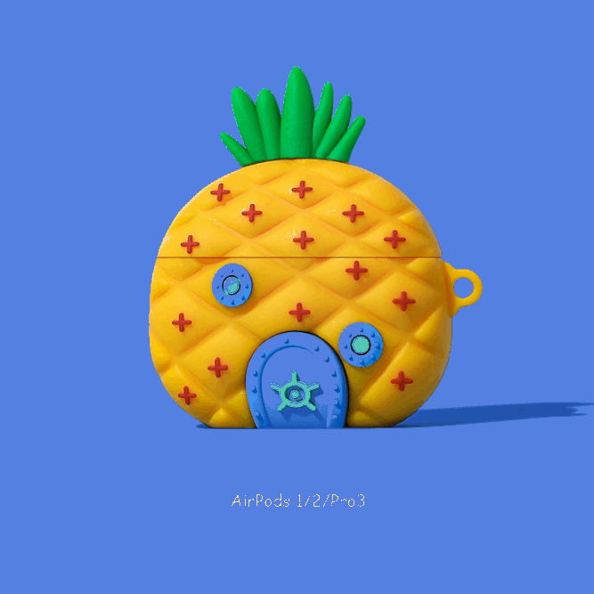 Suitable for Airpods Pro Protective Case Cartoon Silicone Apple 2/3 Generation 3 Bluetooth Headset Protective Case