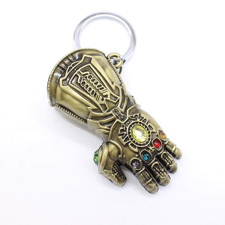 New Avengers Alliance 3 Marvel Infinity War Thanos Gloves Fist Keychain