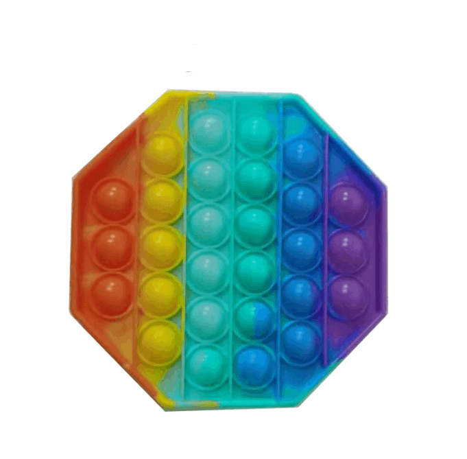 Bubble Poppit Fitget Toys Push it Bubble Fidget Sensory Toy Autism Special Simple Dimple Needs Stress Reliever Popit Fidget Toys