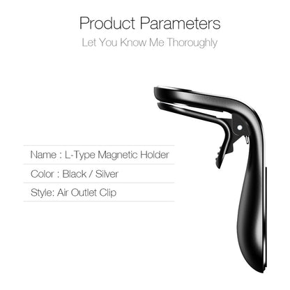 Car Phone Holder For iPhone Phone In Car Mobile Support Magnetic Phone Mount Stand For Tablets And Smartphones Suporte Telefone