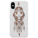 Aboriginal - Engraved Wood Phone Case