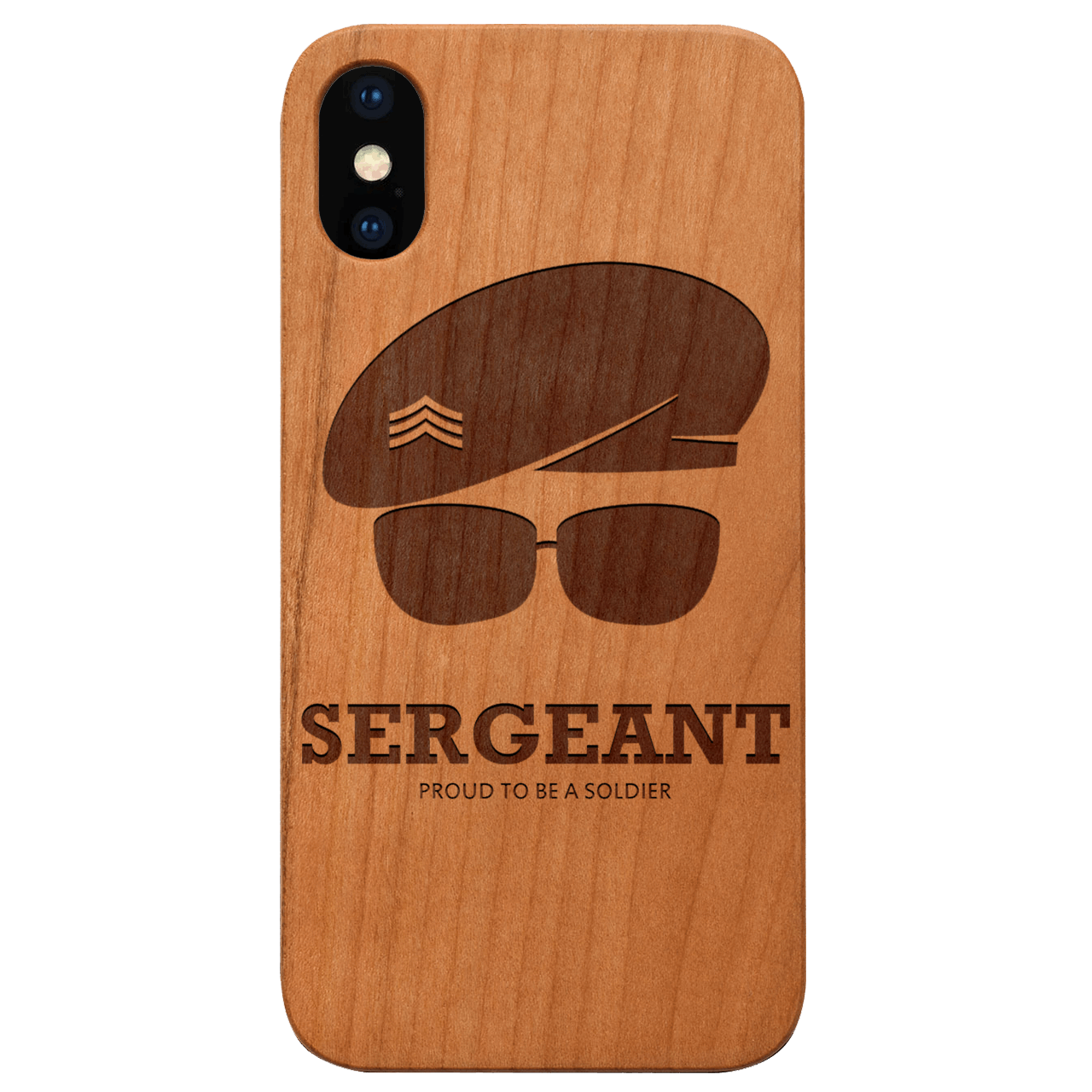 Army Rank Sergeant - Engraved