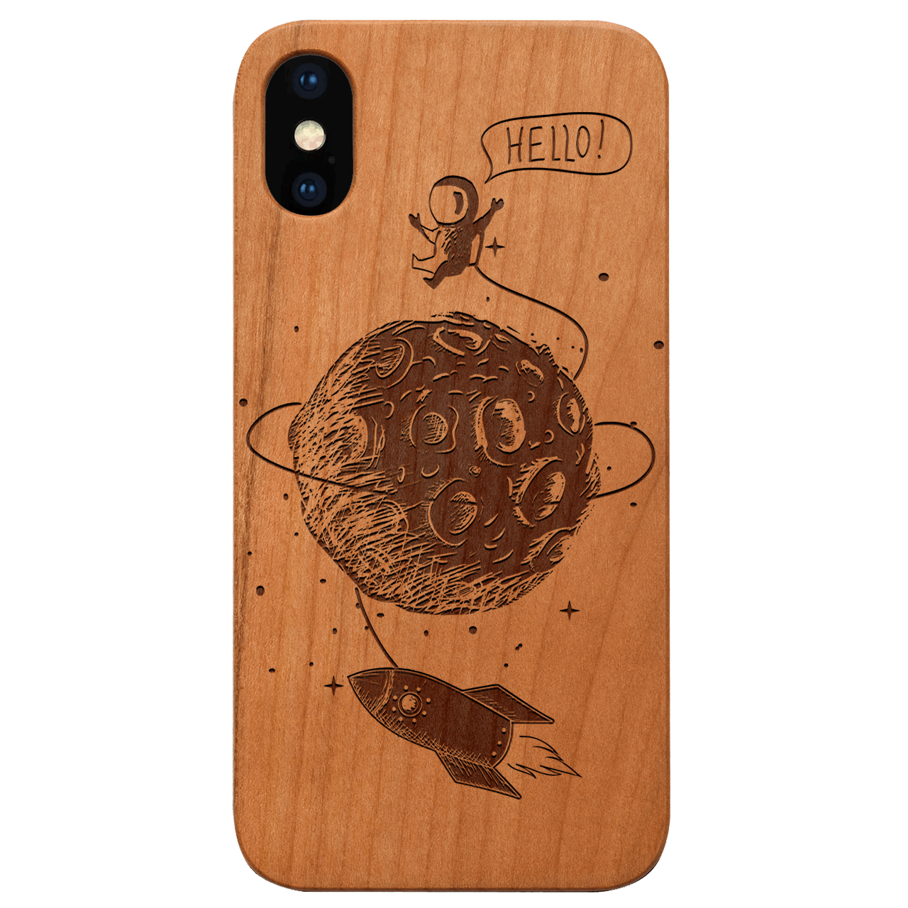 Astronaut in the Moon - Engraved