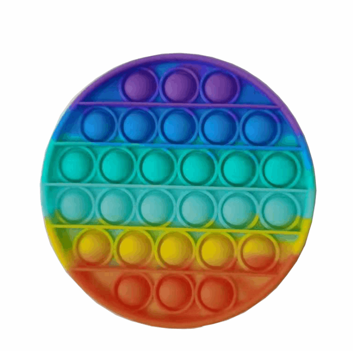 Bubble Poppit Fitget Toys Push it Bubble Fidget Sensory Toy Autism Special Simple Dimple Needs Stress Reliever Popit Fidget Toys