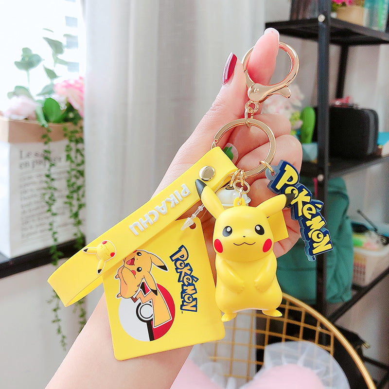 Pokemon Keychain Pendant Cartoon Cute Doll Creative Girls