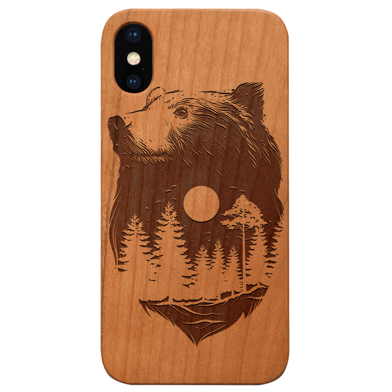 Bear Landscape 1 - Engraved