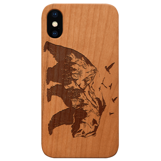 Bear Landscape 2 - Engraved