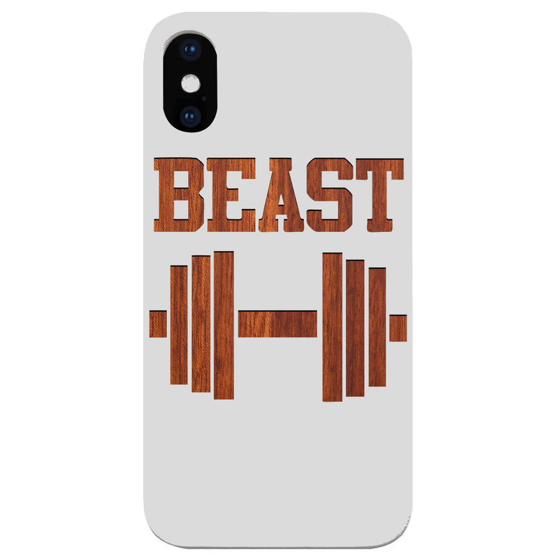 Beast - Engraved Wood Phone Case