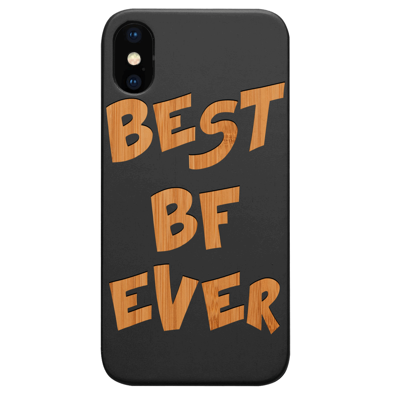 Best Bf Ever - Engraved Wood Phone Case