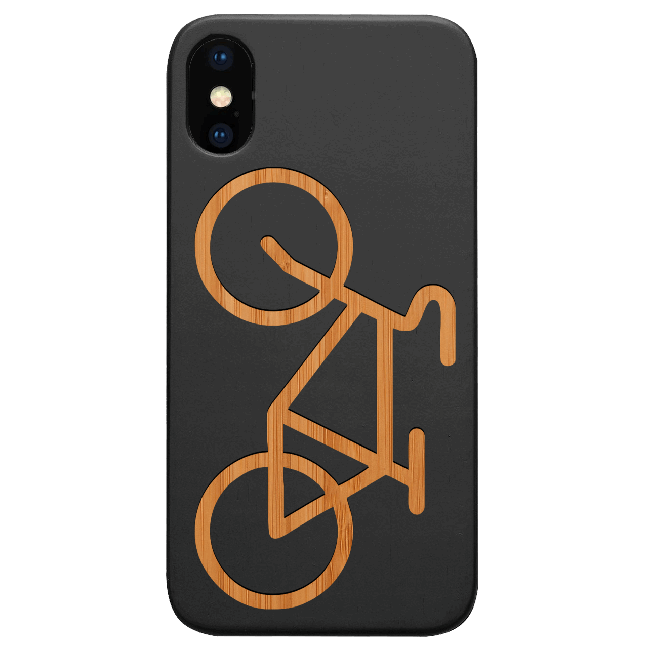 Bicycle - Engraved Wood Phone Case