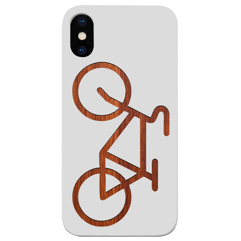 Bicycle - Engraved Wood Phone Case