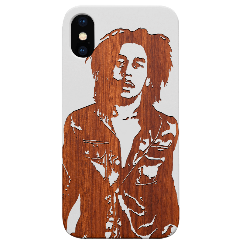 Bob Marley 2 - Engraved Wood Phone Case