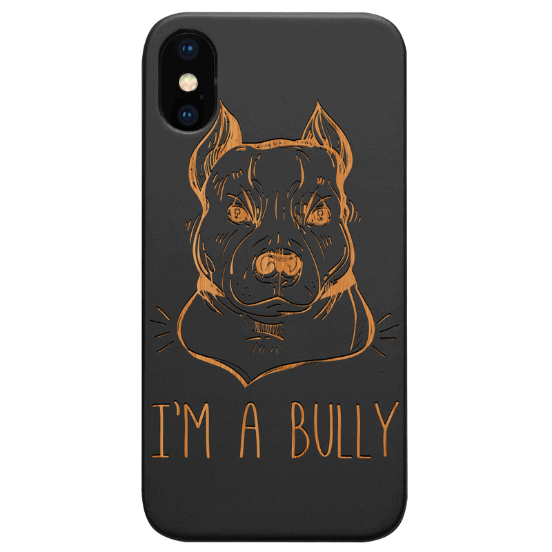 Bully - Engraved Wood Phone Case