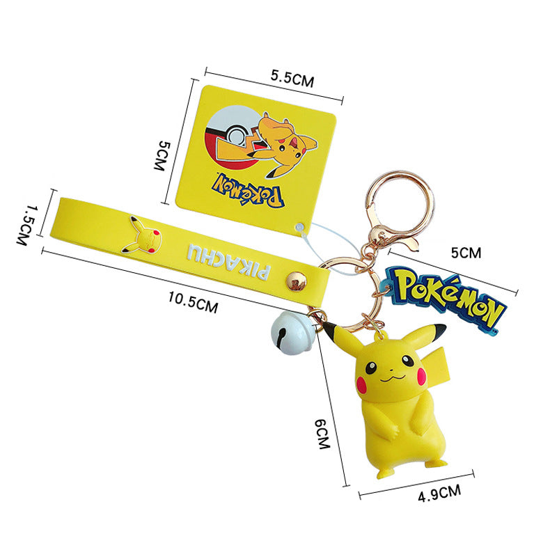 Pokemon Keychain Pendant Cartoon Cute Doll Creative Girls