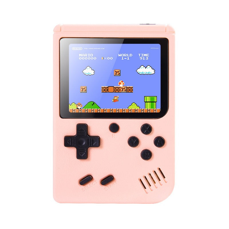 Macaron handheld game console for children nostalgic toys 500 in one classic mini handheld