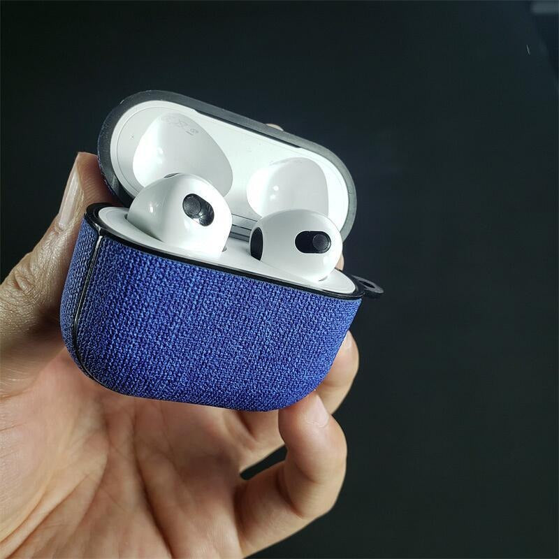 Suitable For Airpods3 Headset Leather Case Anti Plush Pure Wireless Bluetooth Headset Case Leather Apple 3 Protective Case