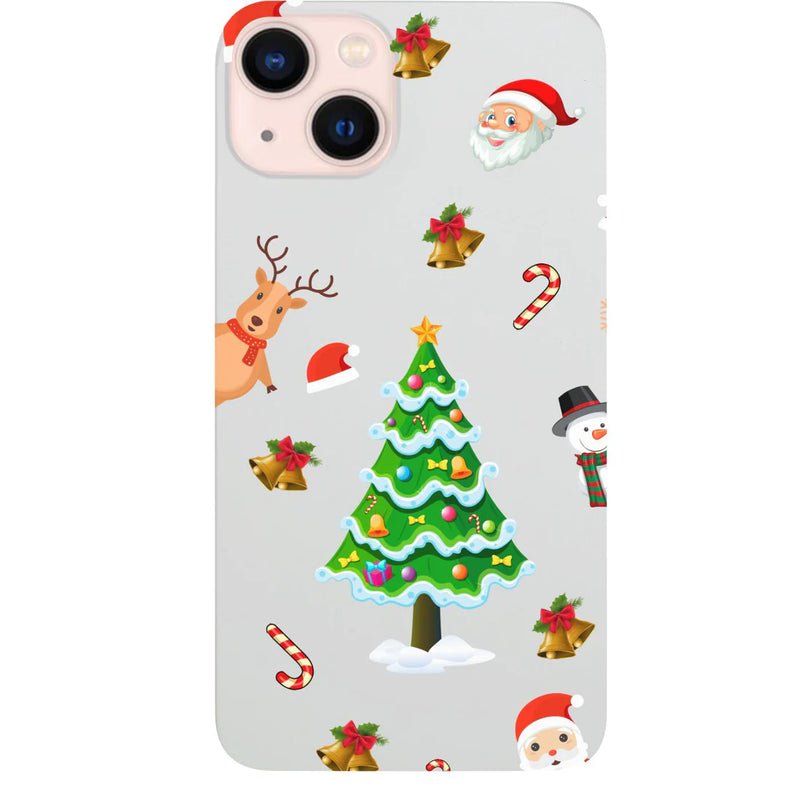 Christmas Tree - UV Color Printed Wood Phone Case