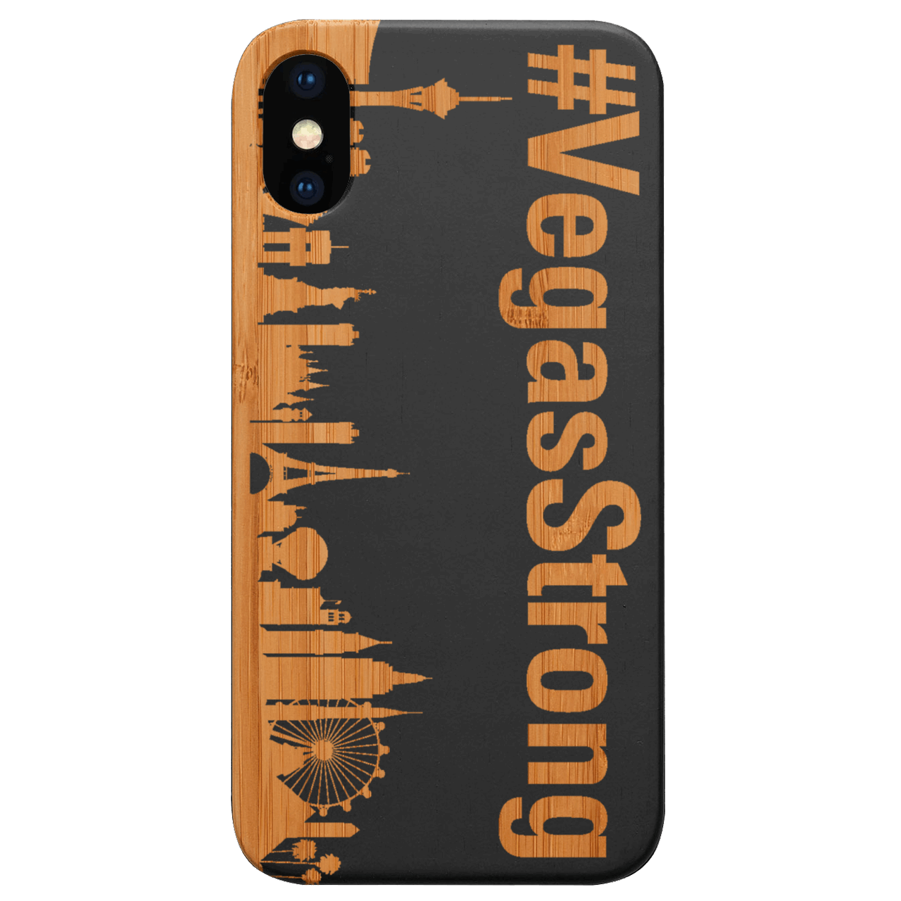 City Vegas 2 - Engraved Wood Phone Case