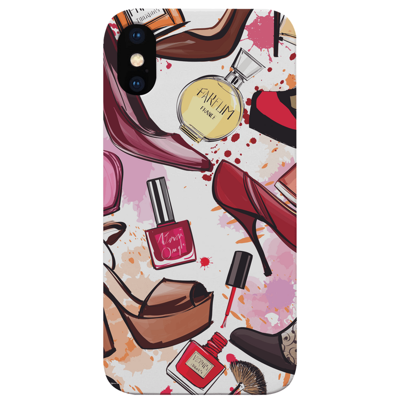 Cosmetics And Shoes - UV Color Printed Wood Phone Case